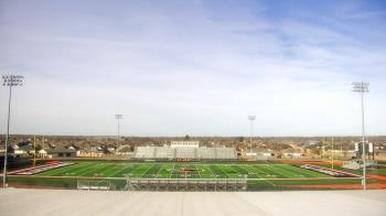 Weather camera view of Pea Ridge HS.