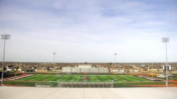 Weather camera view of Pea Ridge HS.