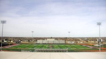 Weather camera view of Pea Ridge HS.