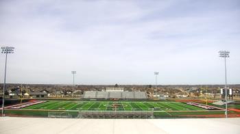 Weather camera view of Pea Ridge HS.