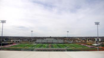 Weather camera view of Pea Ridge HS.