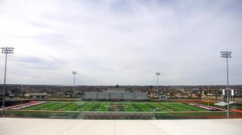 Weather camera view of Pea Ridge HS.