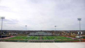 Weather camera view of Pea Ridge HS.