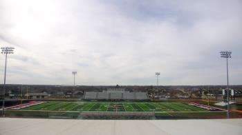 Weather camera view of Pea Ridge HS.