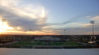 Weather camera view of Pea Ridge HS.