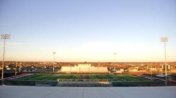 Weather camera view of Pea Ridge HS.