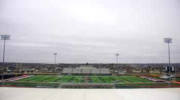 Weather camera view of Pea Ridge HS.