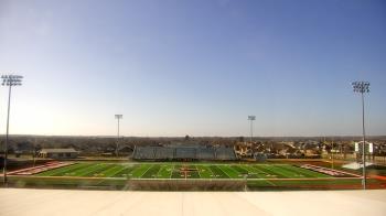 Weather camera view of Pea Ridge HS.