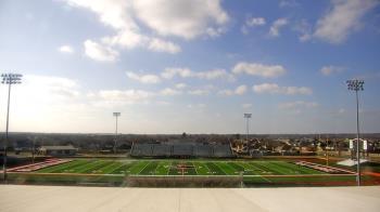 Weather camera view of Pea Ridge HS.
