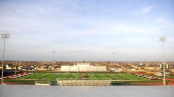 Weather camera view of Pea Ridge HS.