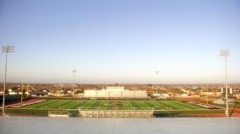 Weather camera view of Pea Ridge HS.