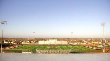 Weather camera view of Pea Ridge HS.