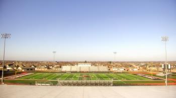 Weather camera view of Pea Ridge HS.