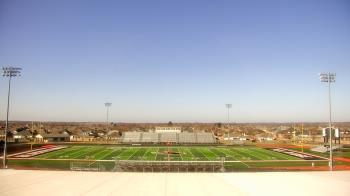 Weather camera view of Pea Ridge HS.
