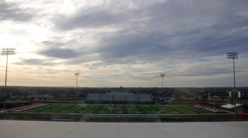 Weather camera view of Pea Ridge HS.