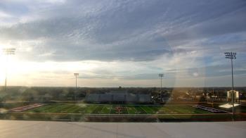 Weather camera view of Pea Ridge HS.