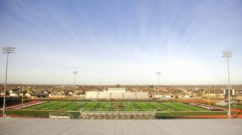 Weather camera view of Pea Ridge HS.