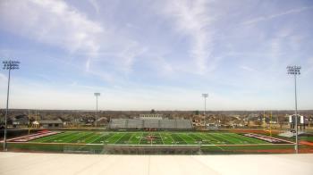 Weather camera view of Pea Ridge HS.
