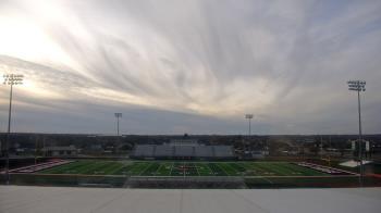 Weather camera view of Pea Ridge HS.