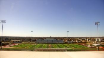 Weather camera view of Pea Ridge HS.