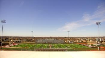 Weather camera view of Pea Ridge HS.