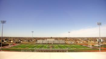 Weather camera view of Pea Ridge HS.