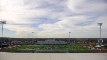 Weather camera view of Pea Ridge HS.