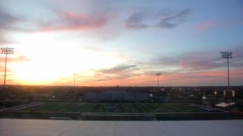 Weather camera view of Pea Ridge HS.