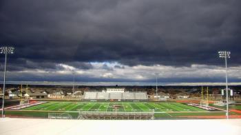 Weather camera view of Pea Ridge HS.