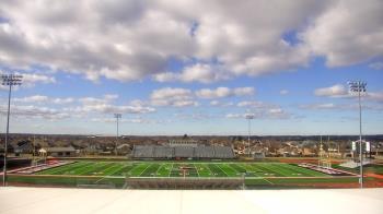 Weather camera view of Pea Ridge HS.