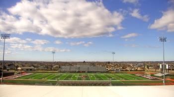 Weather camera view of Pea Ridge HS.