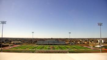 Weather camera view of Pea Ridge HS.