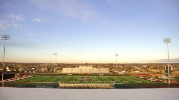Weather camera view of Pea Ridge HS.