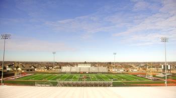 Weather camera view of Pea Ridge HS.