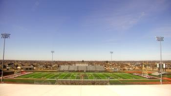 Weather camera view of Pea Ridge HS.