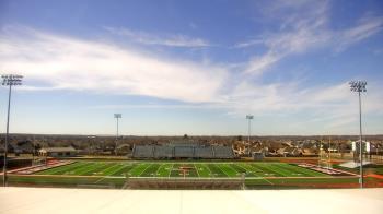Weather camera view of Pea Ridge HS.