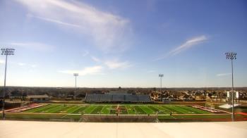 Weather camera view of Pea Ridge HS.