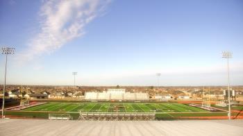 Weather camera view of Pea Ridge HS.