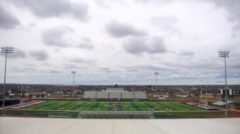 Weather camera view of Pea Ridge HS.