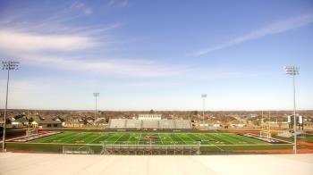 Weather camera view of Pea Ridge HS.