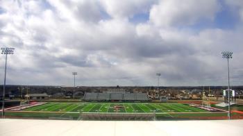 Weather camera view of Pea Ridge HS.
