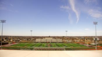 Weather camera view of Pea Ridge HS.
