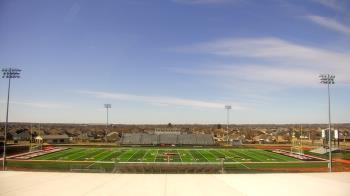 Weather camera view of Pea Ridge HS.