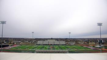 Weather camera view of Pea Ridge HS.