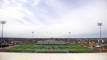 Weather camera view of Pea Ridge HS.