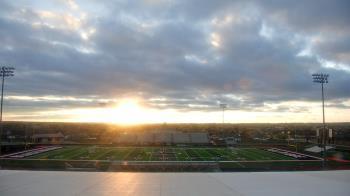 Weather camera view of Pea Ridge HS.