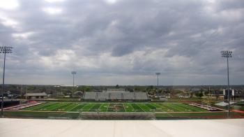 Weather camera view of Pea Ridge HS.