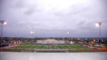Weather camera view of Pea Ridge HS.