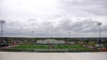 Weather camera view of Pea Ridge HS.