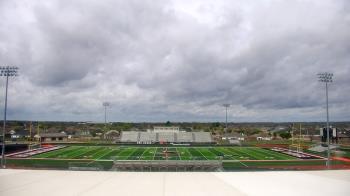 Weather camera view of Pea Ridge HS.